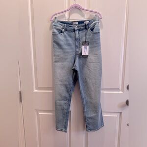 Sophia Vergara Women's Light Blue Ankle Crop Jeans